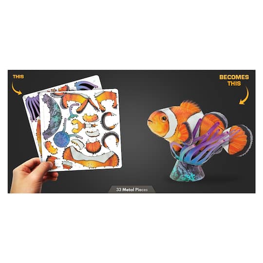 Metal Earth® Clownfish Steel Model Kit